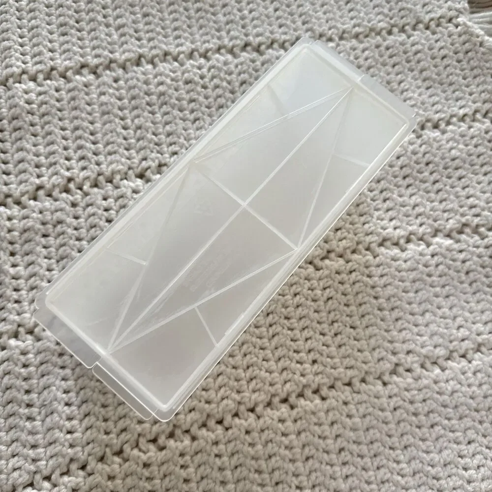 VTG 90 Kraft Velveeta Cheese Keeper Storage Container Clear Plastic 2lb Block